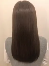 5月限定🌸✨髪質柔らか‼️自然なストレートで圧倒的まとまり😍ナチュラル縮毛矯正＋カット＋ベースTR✨