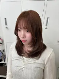 🇰🇷韓国・ワンホンレイヤーカット🇨🇳 ¥2200