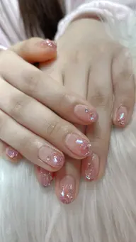 ワンカラーorラメグラデーション+オーロラストーンやり放題