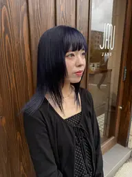 ブリーチ無しWカラー