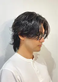 🔥6・7・8時スタート🔥デザインメンズカット+ケアパーマ