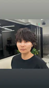 ✨【1️⃣8️⃣日限定】✨カット レディースショートパーマ🌀