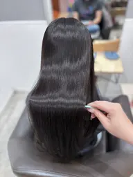 カラー+ハリウッドトリートメント (癖毛さんダメージ毛などにオススメ✨)