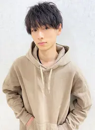 【メンズ】彫刻メンズカット+選べる頭皮クレンジングor眉カット¥6500