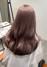 【夏に向けて明るく🐚🫧】ブリーチ➕カラー➕プラチナトリートメント🥣ワンカラーでは出せない透明感を💎