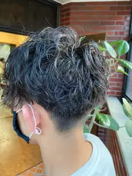 【メンズ限定🐺】🔥メンズカット➕ルーズパーマ➕Tr🔥[メンズカット/メンズパーマ/銀座]