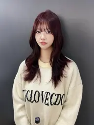 【🫧1日2名限定🫧】ブリーチなしダブルカラー➕うる艶トリートメントサービス➕韓国ヘア巻き🥀🩶