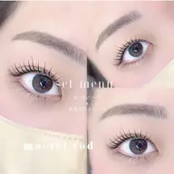 まつ毛パーマ×眉毛ワックス