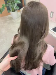 🍬ブリーチなしワンカラー+トリートメント3step💕 ¥3500