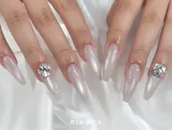 【オフあり】ハンド💅うるちゅる🎀マグネットネイル🫧