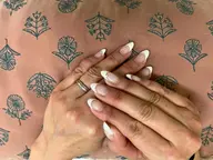 (オフ無し)フレンチネイル