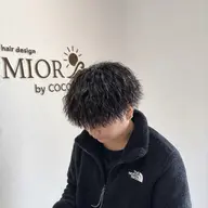【トリエ ムース付き】メンズカット+パーマ+トリートメント