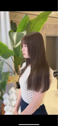 【人気No.3 メニュー】パーソナルカラー診断付透明感カラー&りんご幹細胞tr