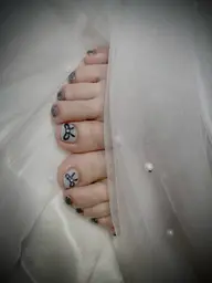 👣【モデル価格】フット親指アート ¥4,500|オリジナル感♡