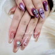 チップスカルプ長さだし10本🌟マグネットネイル【初回オフ無料】パラジェル変更可能💎オフあり