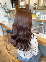 𓊆ㅤ毛先まで潤いのある美髪に💎🩵𓊇ダメージレス艶カラー➕ 3種のトリートメントケア