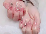 ＜人気No1＞チップ長さだし120分★持ち込み／パーツアート放題★デザイン提案OK
