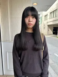 【カットは前髪のみ✂︎✨】前髪カット & 最旬ケアカラー & 3stepトリートメント