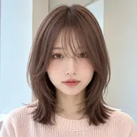 【新規】✂️カット+Aujua 1 Stepトリートメント✨✂️《似合わせカット/ミディアム/レイヤーカット/顔周り》