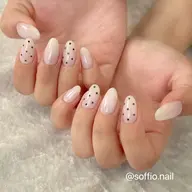 🎨 ドットネイル4本×ワンカラー オフ込み・パラジェル