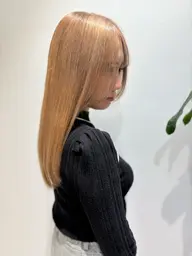 ブリーチ縮毛矯正×髪質改善トリートメント⭐️