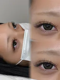 Wフラットラッシュ👀♡