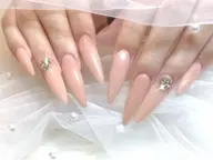 〈チップ長さ出し〉ワンカラーorラメグラデーション❣️¥6800《ミニモ限定✨大きいパーツ１つ無料》