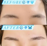【角質除去💠】美眉スタイリング+フルフェイスワックス脱毛 (ツルツルたまごフェイスに!!)