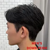 【men’s限定⭐️好印象MAX】骨格矯正カット+ダウンパーマ(韓国)🇰🇷