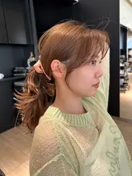 割れにくい❣️骨格似合わせ前髪+顔周りカット🌷骨格に合わせた顔周りカットします✂︎⚠️巻き髪つきません
