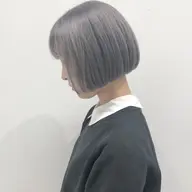 【ボブ限定ハイトーンメニュー🧸】カット + ブリーチ ×2 +オンカラー +5stepTOKIOトリートメント