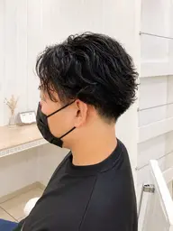 【🌻7月平日限定🌻】メンズカット✂️+ツイスト、スパイラル、波巻きパーマ