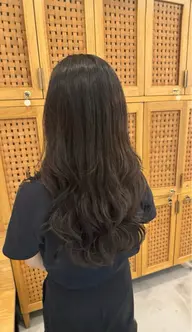 【 for Long hair 】カット+ コテ巻き風 デジパ+ トリートメント