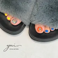 【ご新規様オフ込み】フット親指アートやり放題¥6800