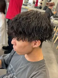 カット💇➕波巻きスパイラルパーマ➕トリートメント