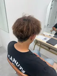 カット+ツイストスパイラルパーマ