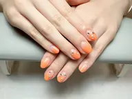 グラデーション🩵ジェル(クリアベース)オフ無