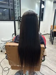 艶と柔らかさのある縮毛矯正✨髪質改善ストレート(縮毛矯正)+整えカット