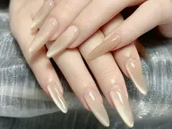 💫【チップ長さだし+マグネットワンカラー】( 初回ジェルオフ無料)