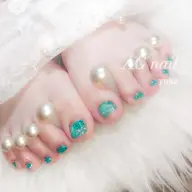 フットネイル マグネットワンカラー(2色まで)【オフ込み】
