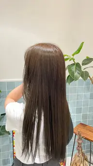 透明感抜群❕イルミナカラー+オージュア1stepトリートメント🍀