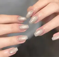 【ジェルチップ長さ出し10本】 💠オフなしマグネット/フラッシュ/ラメ/ミラー/ワンカラー