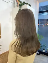 ダブルカラー(ブリーチなし)×3STEPトリートメント🫧