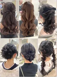 🩵当日新規限定無料🩵ヘアセット