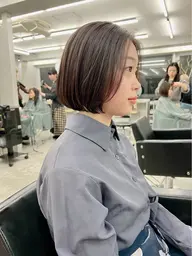 🌟学割U24 学生限定🌟似合わせカット+艶カラー+キューティクル補修トリートメント(ショートボブ/ボブロングもOK)