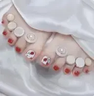 🎀フット親指アート🎨👣