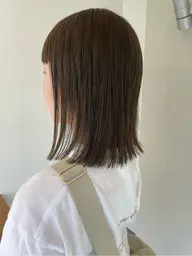 🍑伸ばし中の方おすすめ🍑カラー＋高保湿トリートメント（3step超音波アイロン付き）