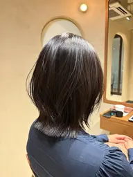【髪質改善】カット+ネオメテオストレート【縮毛矯正】