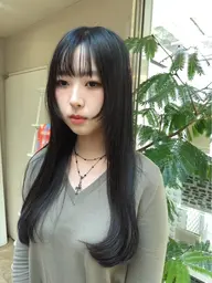 ステップボーンカット✂️+ダメージレスストレート💡