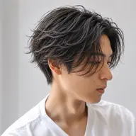 ⚜️メンズ限定⚜️【カット/フェザーパーマ&トリートメント】ツイスパ/シャドウ/フェザー/ニュアンス/ダウンパーマ